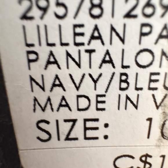 HOST PICK! Club Monaco Navy Pants NWT - Picture 9 of 9